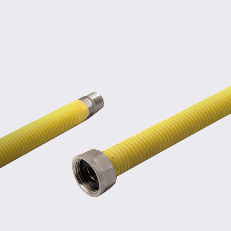 High quality yellow pvc gas hose gas tube flexible natural gas pipe